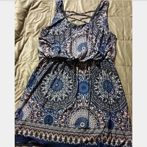 Maurice's Multi-Pattern Dress Size 2